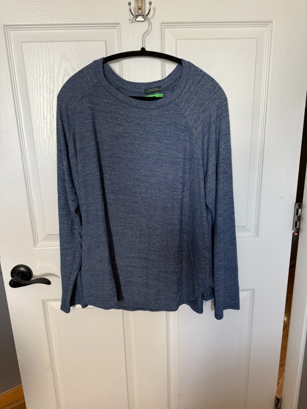 Amazon Blue Long Sleeve Crewneck